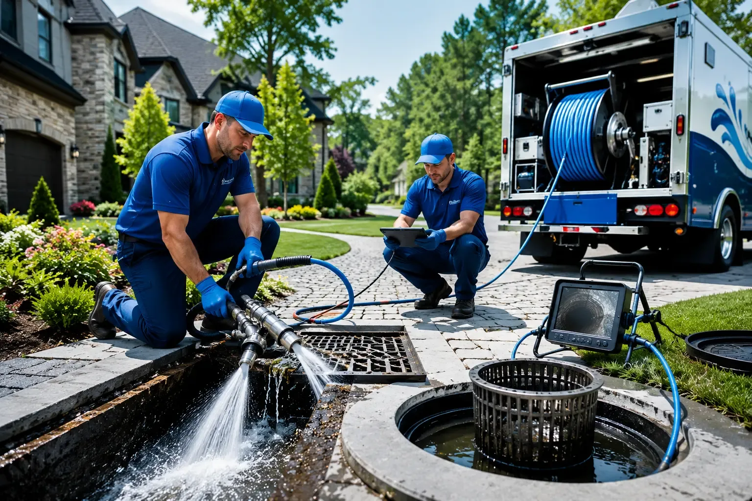 Local outdoor drain cleaning professionals in Tipton, MI