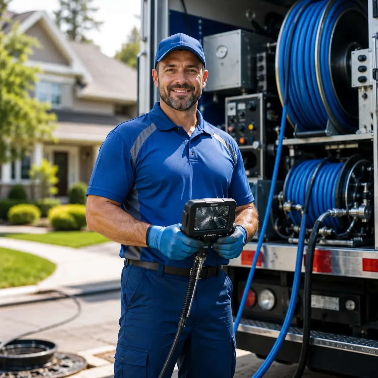 Local outdoor drain cleaning specialists in Tipton, MI
